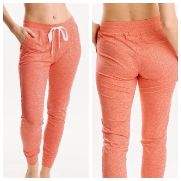 NWOT ZYIA Women’s Tangerine Jogger Pants Size XXL Active Outdoor Sport Athletic - Picture 1 of 10